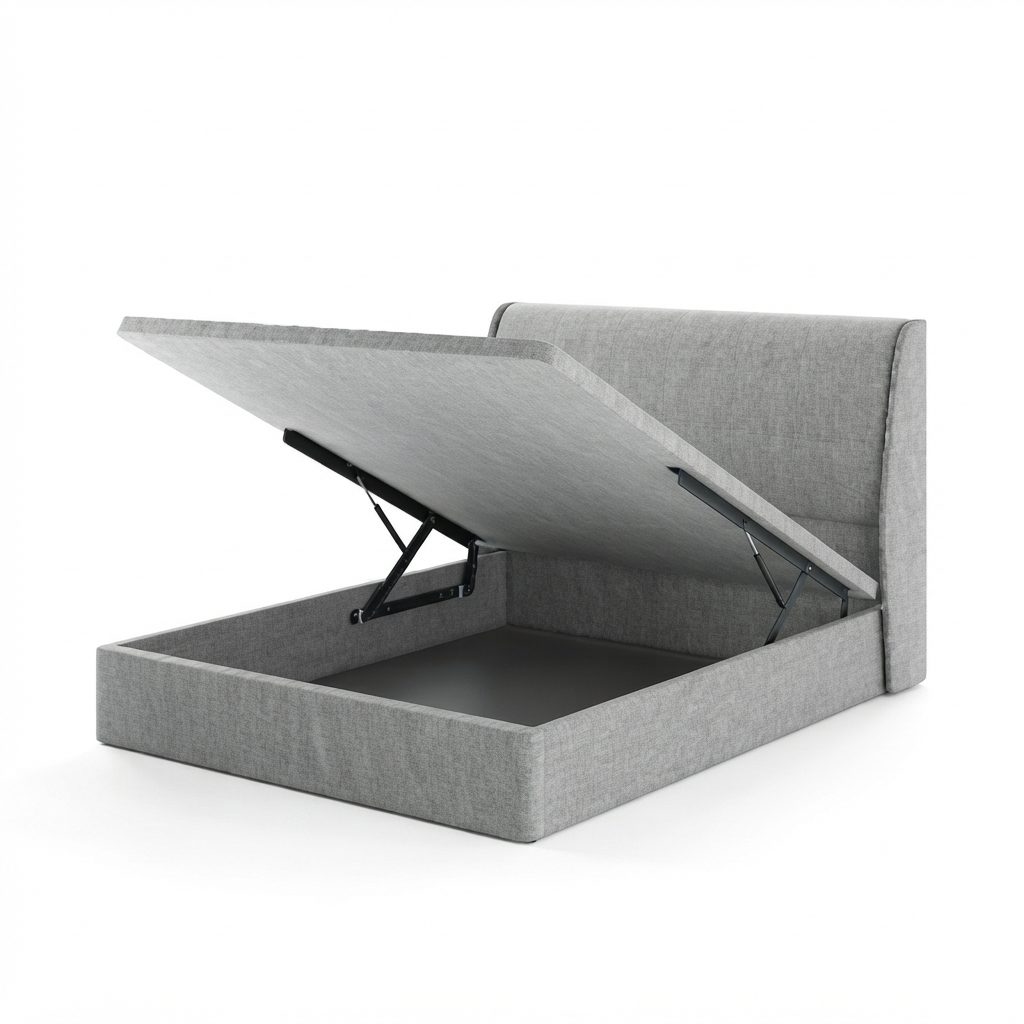 Pull Up - Divan Bed Frame - POLO 04 — All Colour Selection HardBoard Frame Bed Frame