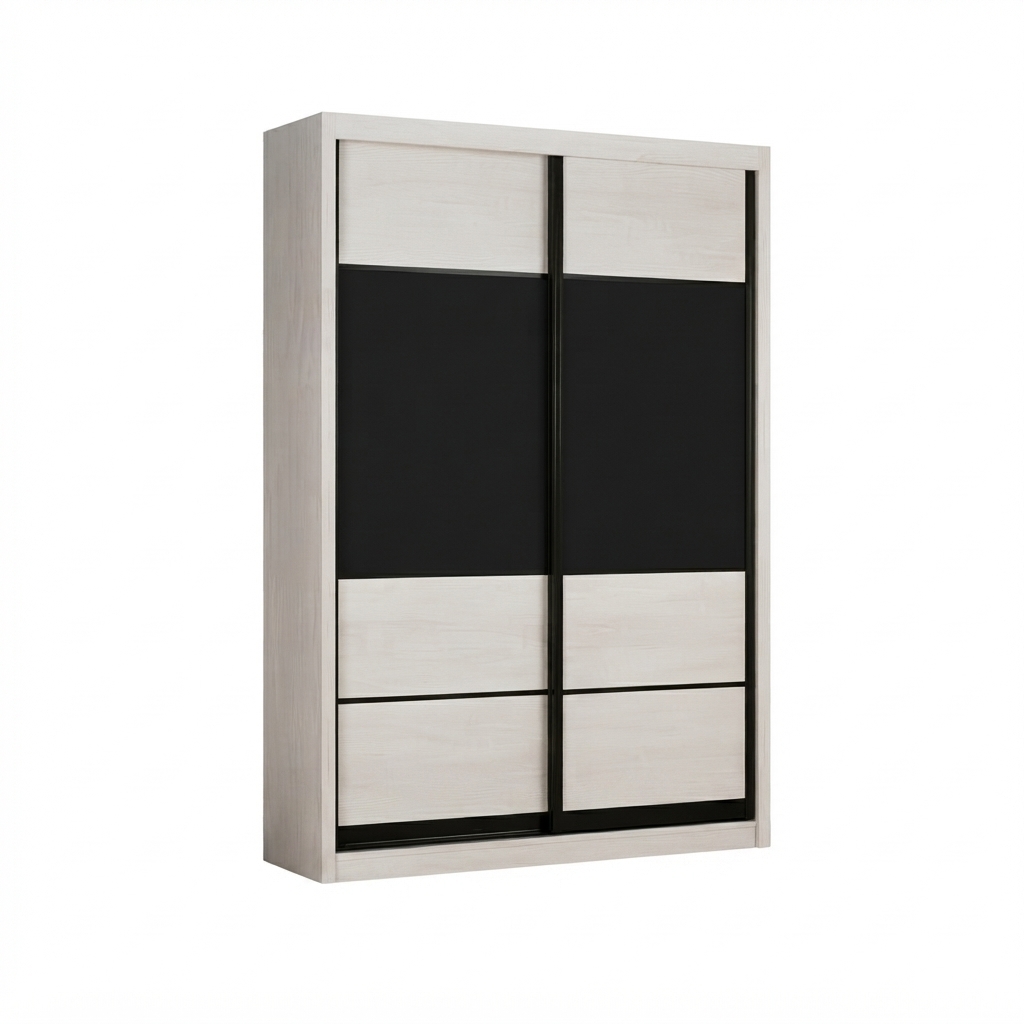White Cream - Sliding Door Wardrobe