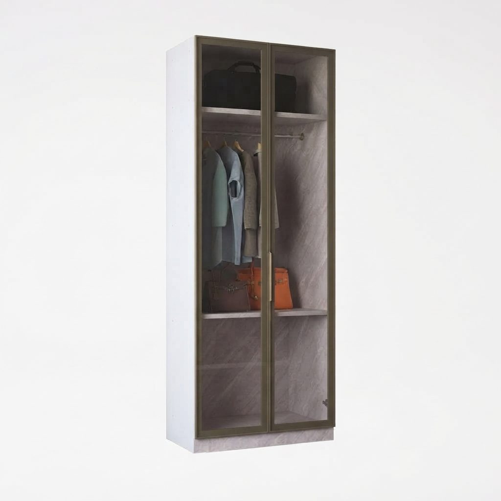 Waldorf - Full Glass Open Door Cabinet