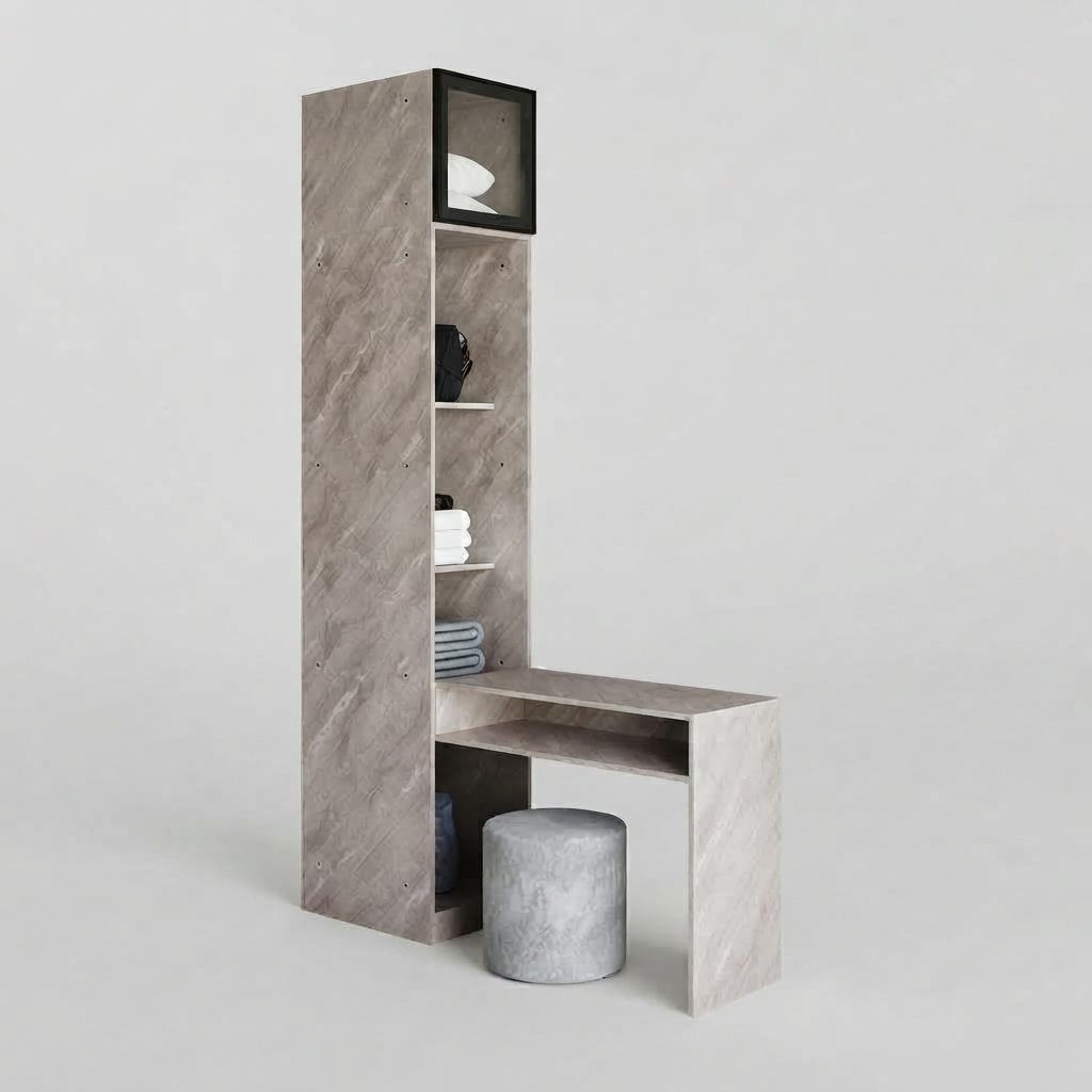 Waldorf - Side Board Shelf + Dressing Table