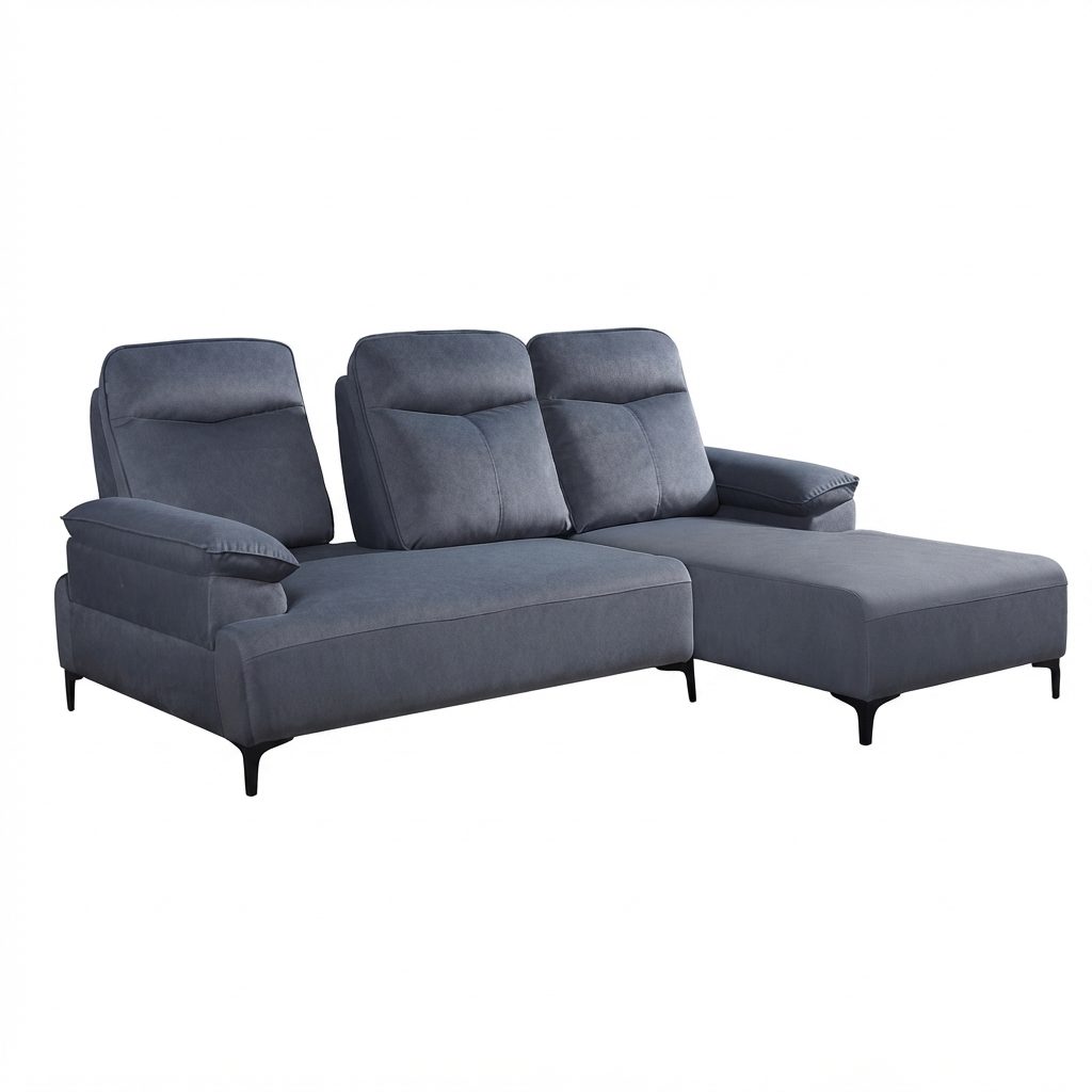 ZANDA - L-Shaped PushBack Sofa
