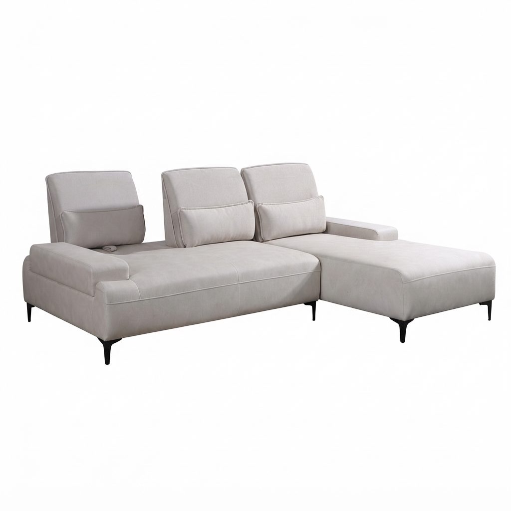 ZEANA - L-Shaped PushBack Sofa