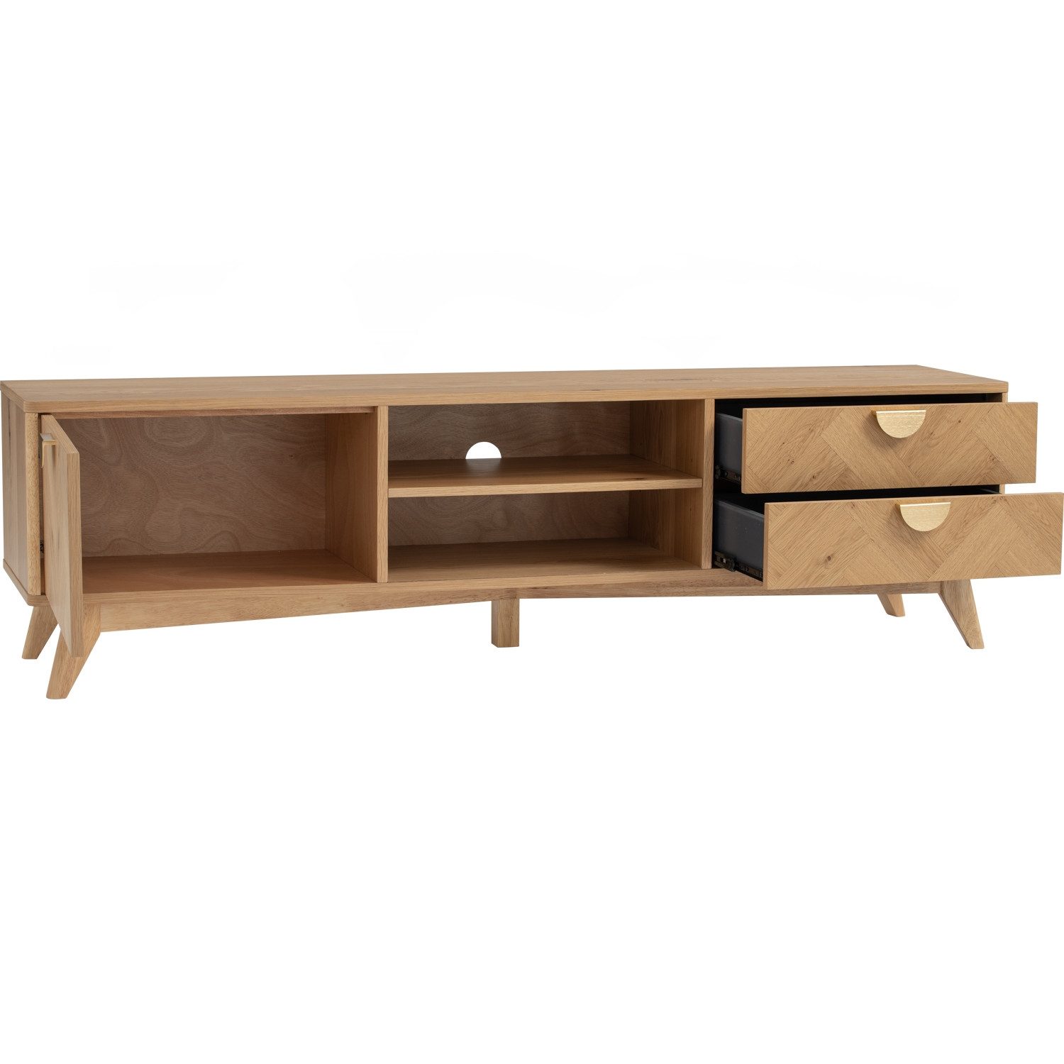 OZION - Nordic Living Series — MALAYSIAN OAK MDF and wrapped in premium Oak Veneer Muji Style - photo 2