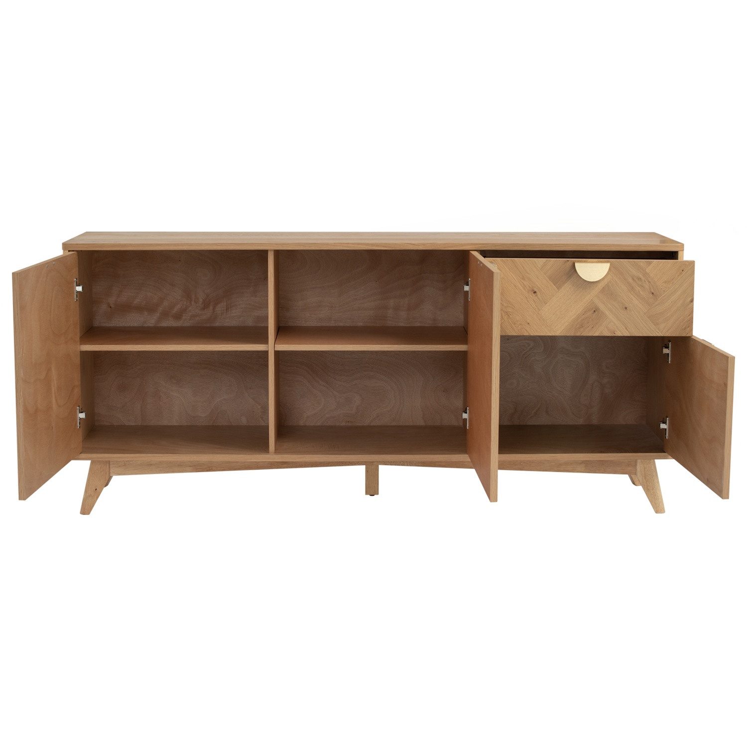 OZION - Nordic Living Series — MALAYSIAN OAK MDF and wrapped in premium Oak Veneer Muji Style - photo 2