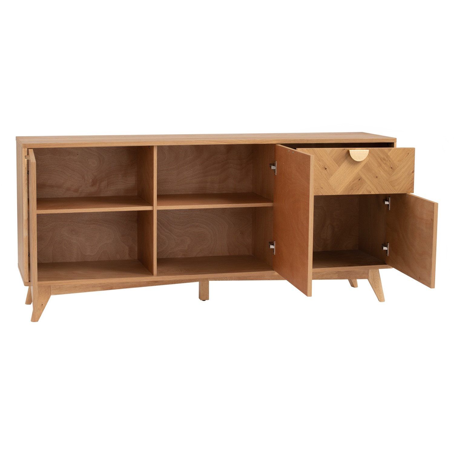OZION - Nordic Living Series — MALAYSIAN OAK MDF and wrapped in premium Oak Veneer Muji Style - photo 3