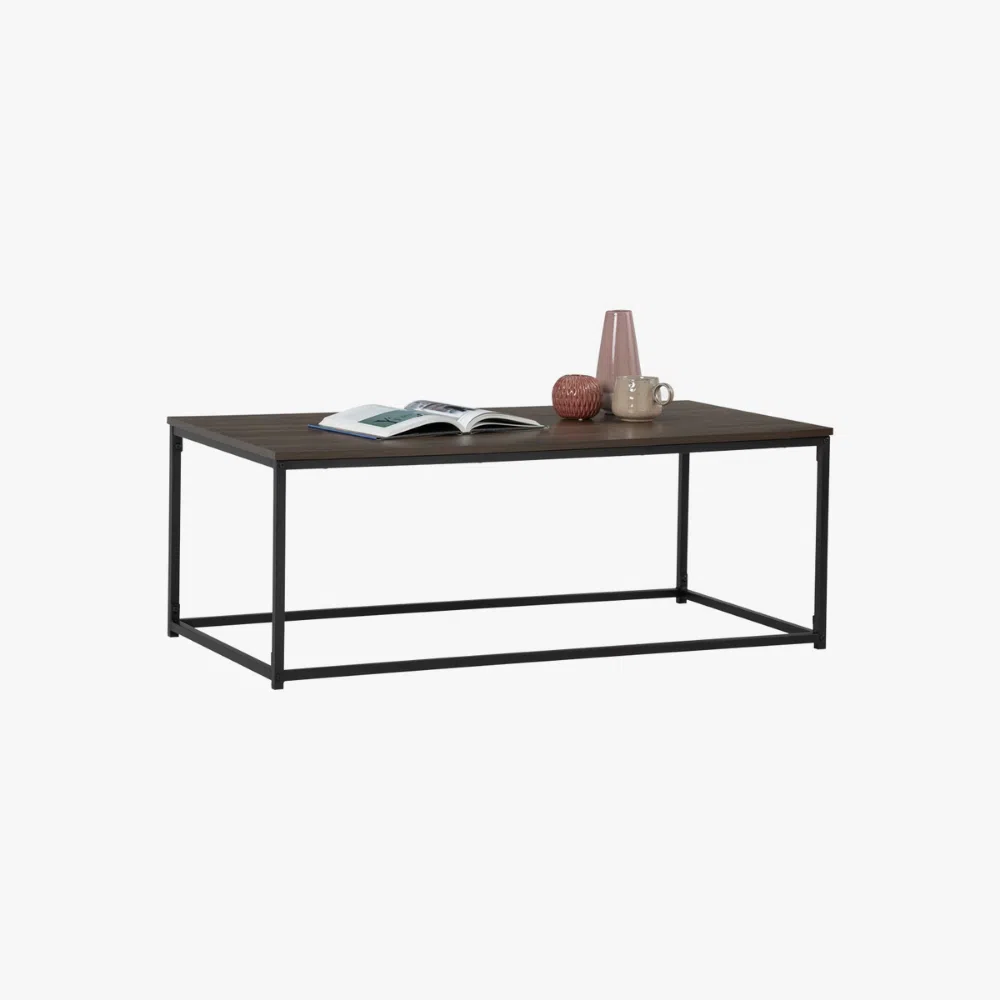 CAPRI - Essential Living Series — Walnut Laminated Board / Metal Leg Factory Style - photo 2
