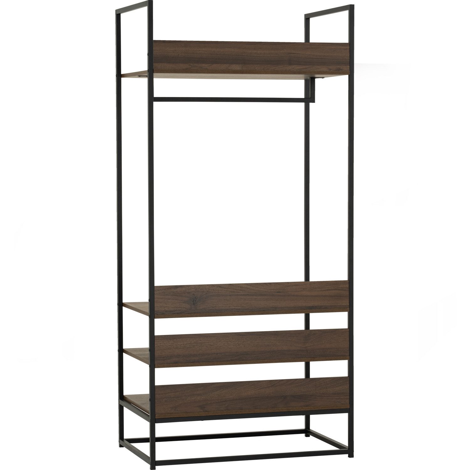 CAPRI - Essential Living Series — Walnut Laminated Board / Metal Leg Factory Style - photo 2