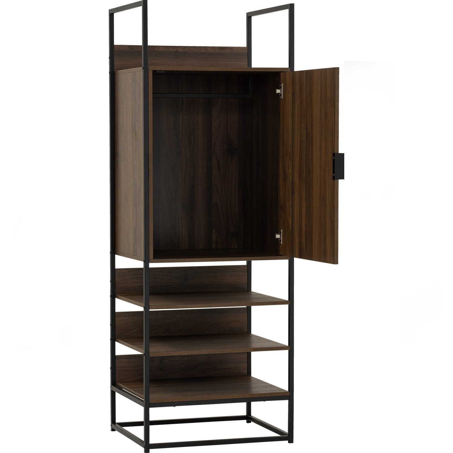 CAPRI - Essential Living Series — Walnut Laminated Board / Metal Leg Factory Style - photo 2