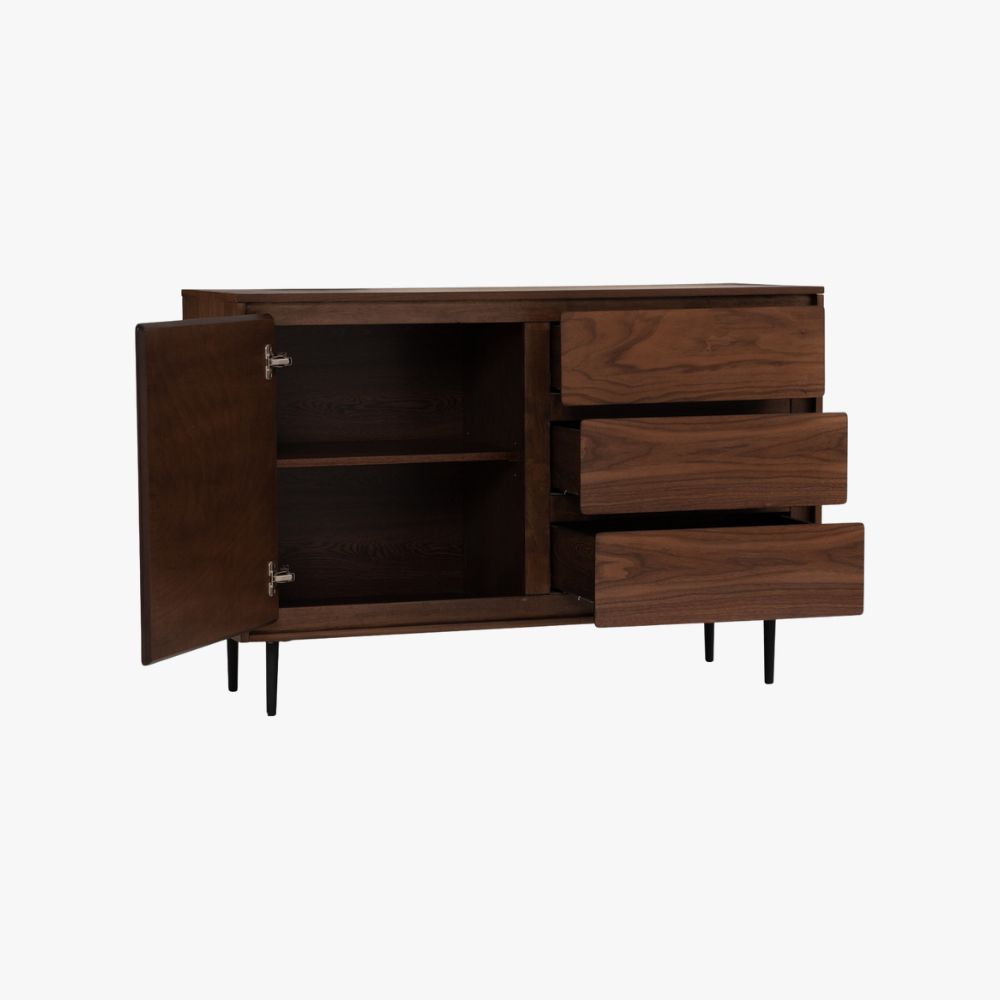 HITTA - Solid Living Series — Oak Colour Solid Veneer / Metal Leg Airbnb Collection - photo 4