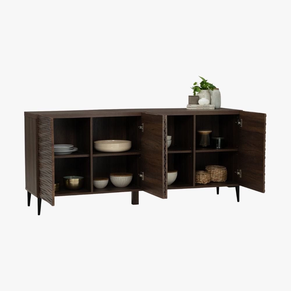 TABO - Living Series — Walnut Body: Laminated Board Leg: Metal Factory Style - photo 2