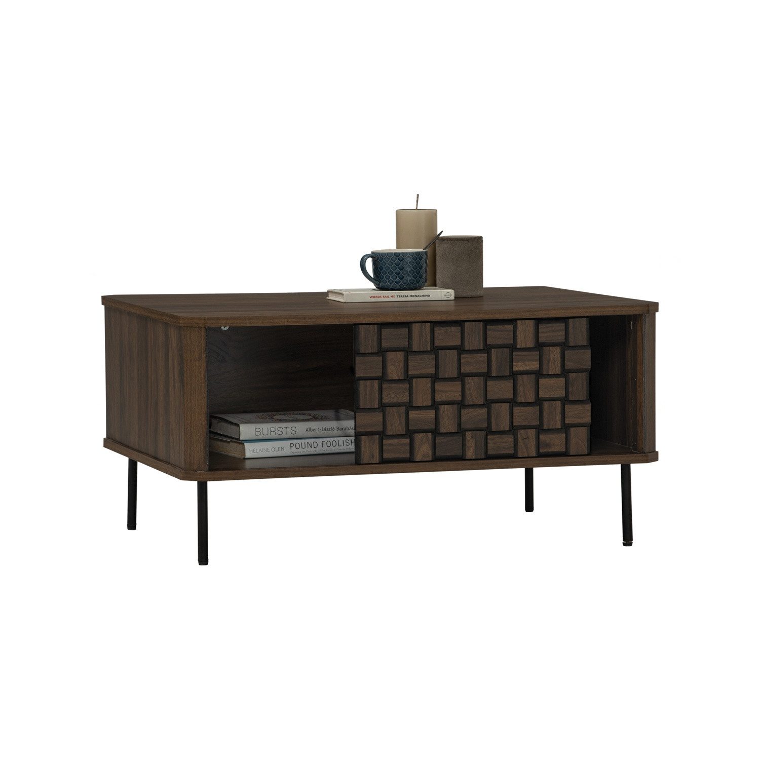 FRISCO Living Series — Walnut LAMINATED BOARD / Metal Leg - photo 2