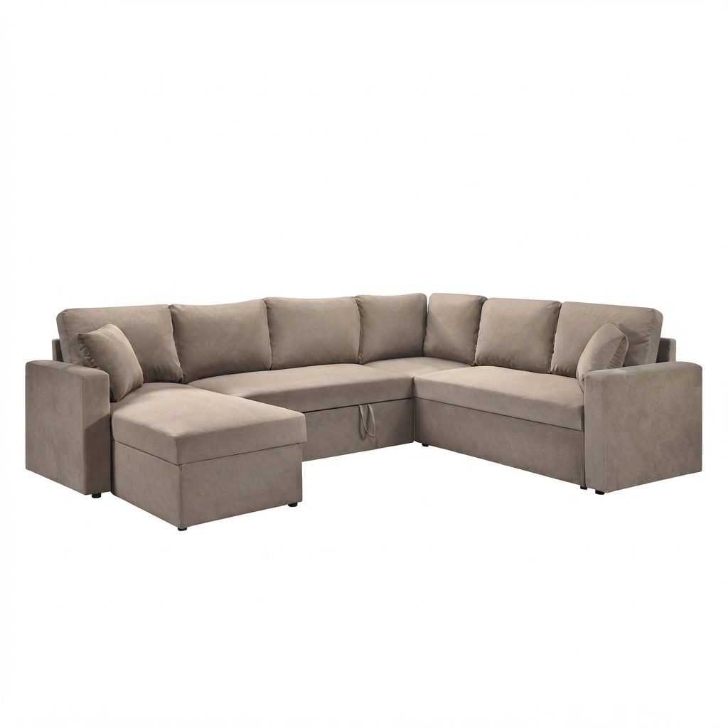 MOAM - L Shape Sofa — All PU Leather Selection Wooden Frame L Shape Sofa - photo 2