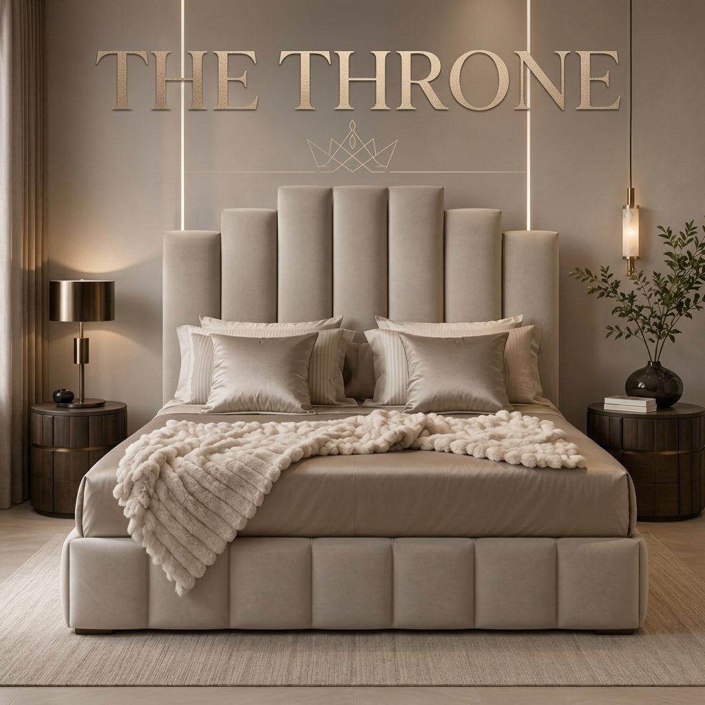 The Throne Divan Bed — All Colour Available Wood Bed Frame - photo 2