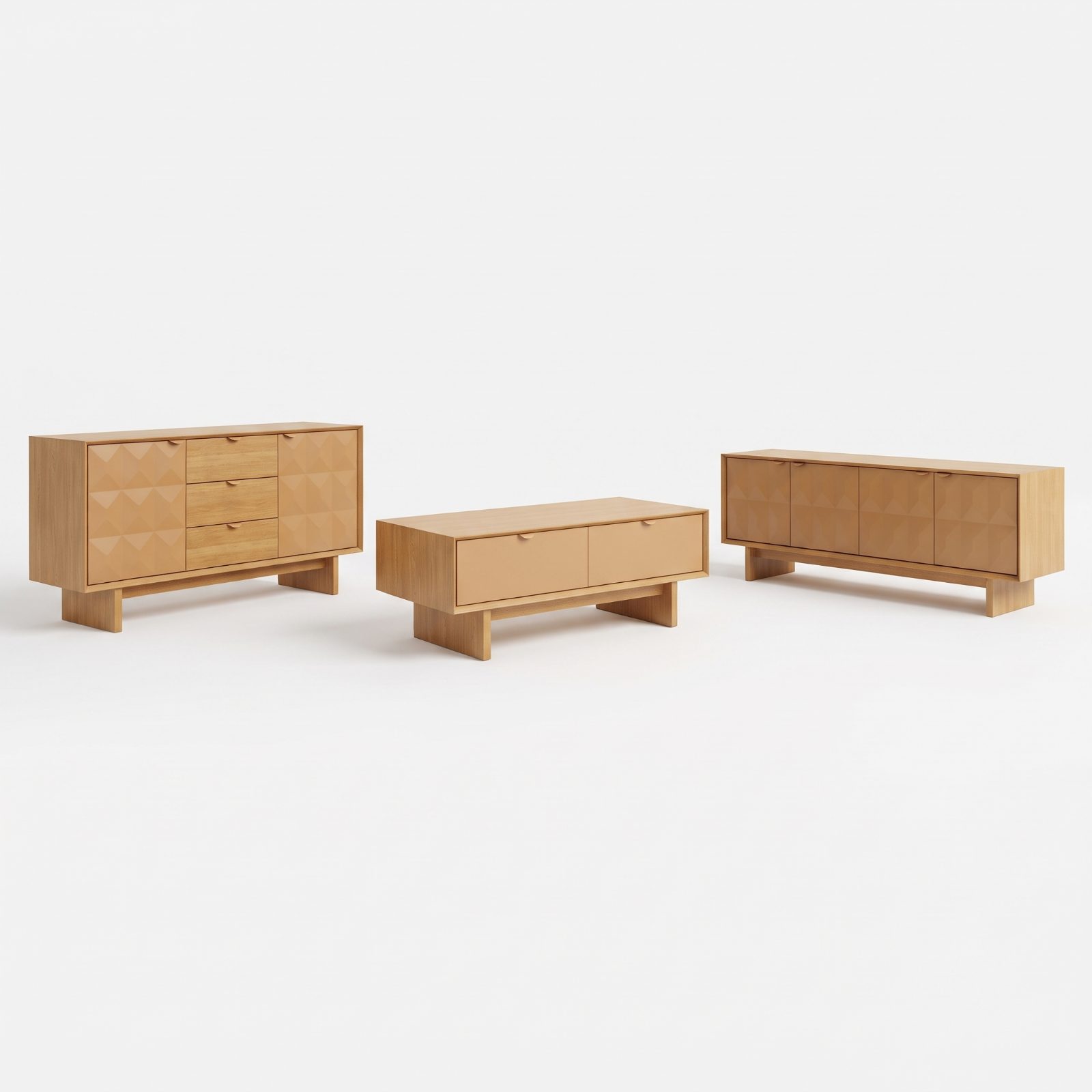 VERDE - Living Furniture — Teak Wood Oak Wood Muji Style