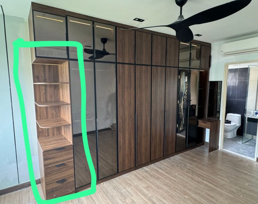 Waldorf - Custimize Waldrobe — All Colour Selection Melamine Surface - customer photo 1