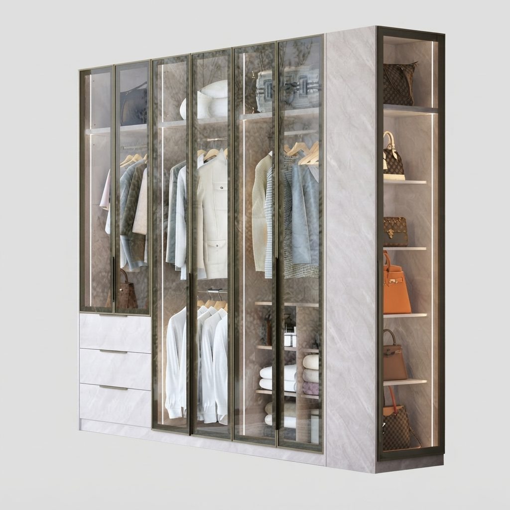 Waldorf - Custimize Waldrobe — All Colour Selection Melamine Surface